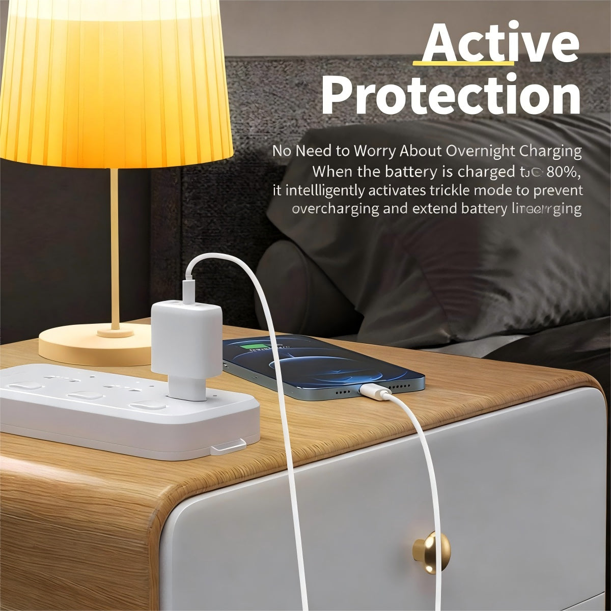 2C1A Charger Comes With A 4-in-1 Data Cable